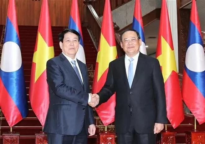 President Luong Cuong meets Lao Prime Minister Sonexay Siphandone, reaffirms close bilateral ties President Luong Cuong meets Lao Prime Minister Sonexay Siphandone, reaffirms close bilateral ties