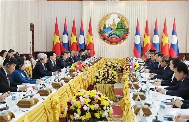 President Luong Cuong meets Lao Prime Minister Sonexay Siphandone, reaffirms close bilateral ties
