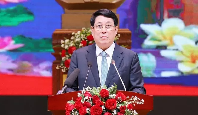 President Luong Cuong attends Vietnam - Laos friendship exchange programme