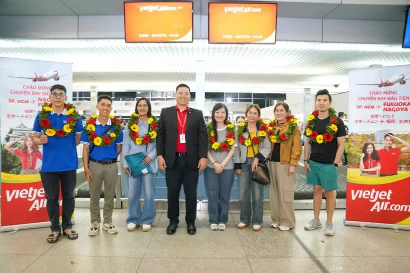 Vietjet launches two new routes to Japan’s Nagoya, Fukuoka