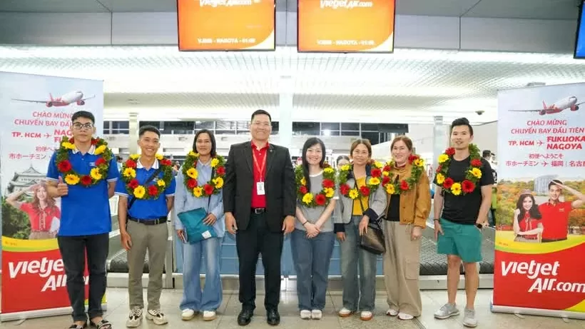 Vietjet starts new routes connecting Ho Chi Minh City with Japan’s Nagoya, Fukuoka