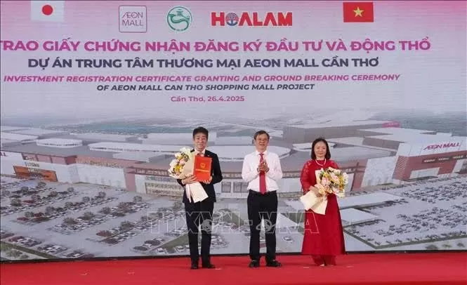 Aeon Mall Can Tho project officially launched Aeon Mall Can Tho project officially launched