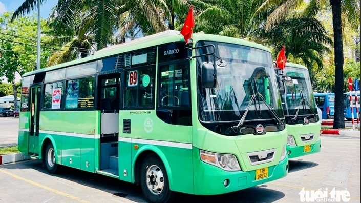 HCM City offers free bus rides on Vietnam’s Reunification Day