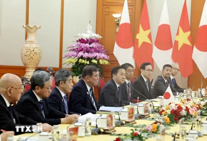 Party General Secretary meets with Japanese Prime Minister Party General Secretary meets with Japanese Prime Minister