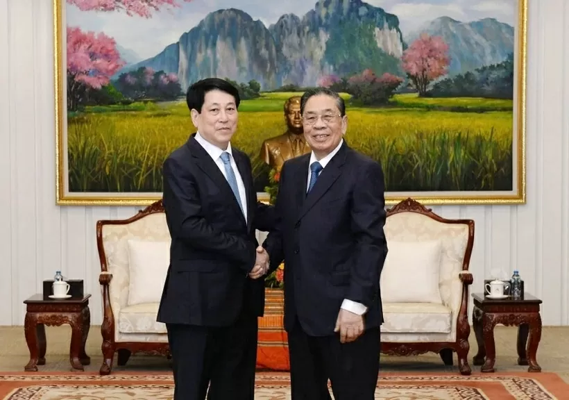 Vietnam-Laos relations vital to revolutionary cause in each country: President Luong Cuong Vietnam-Laos relations vital to revolutionary cause in each country: President Luong Cuong