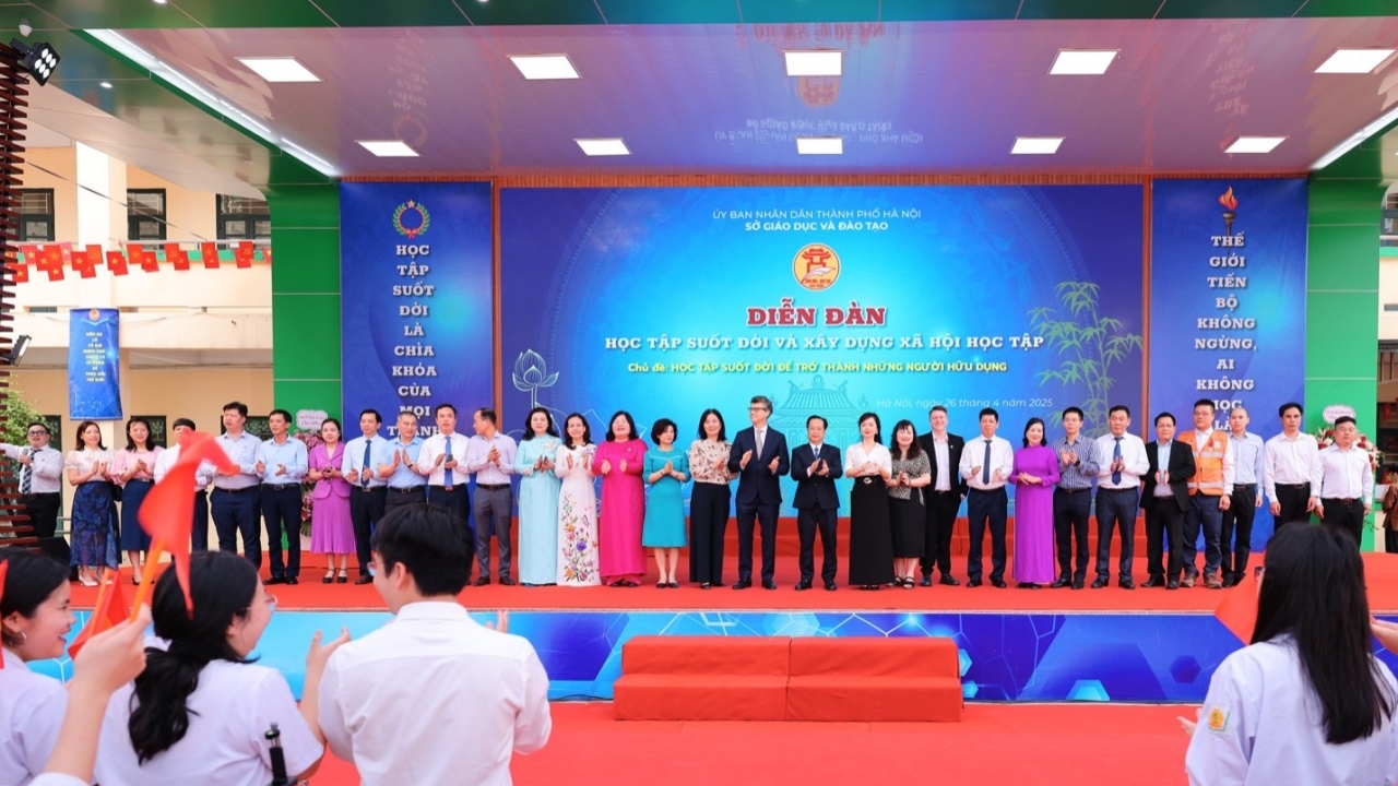 Hanoi hosts lifelong learning forum, accelerates efforts to join UNESCO’s Global Network of Learning Cities