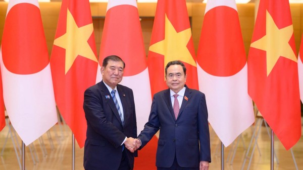 NA Chairman Tran Thanh Man, Japanese Prime Minister Ishiba Shigeru laud substantive development of bilateral ties