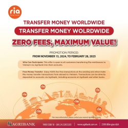 Transfer money worldwide – zero fees, maximum value with Agribank