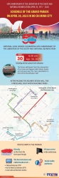 Grand parade schedule 50th reunification anniversary on April 30 in Ho Chi Minh City