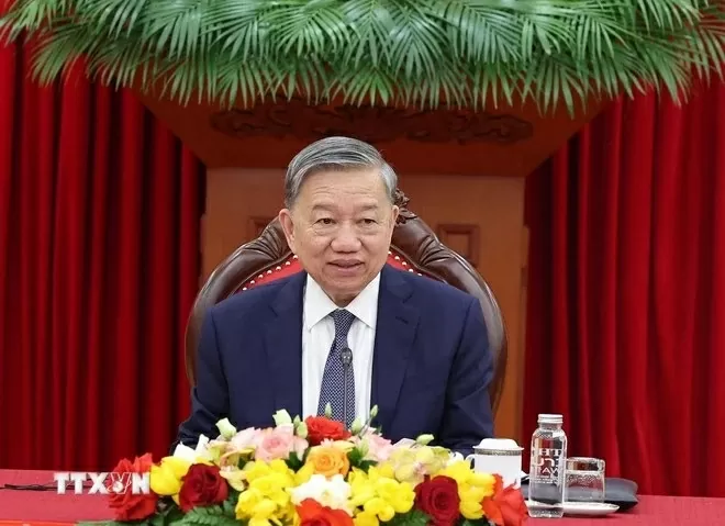 Party General Secretary To Lam holds phone talks with European Council President