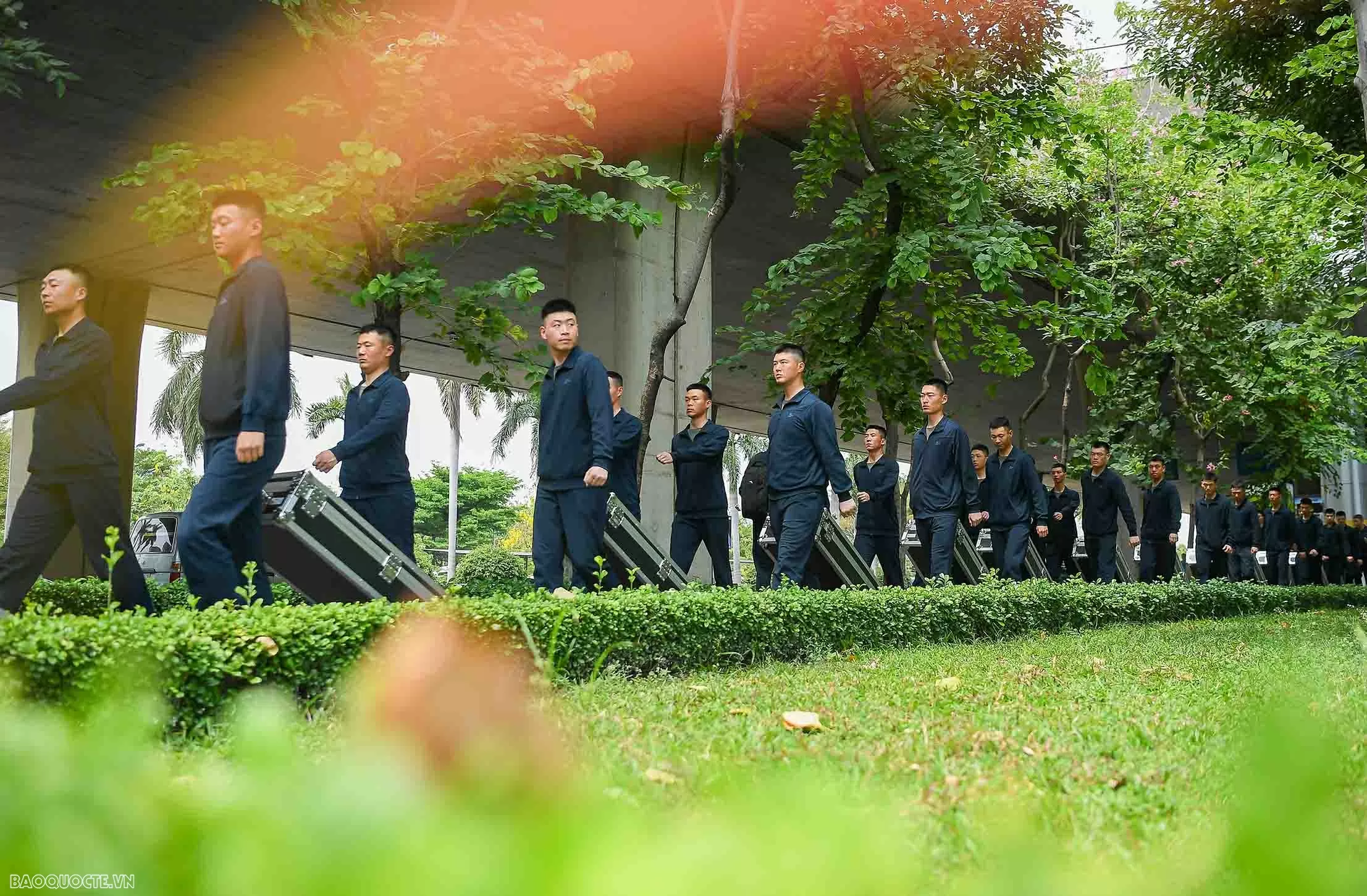 Vietnam bids farewell to Chinese, Lao and Cambodian military delegations after completing parade mission