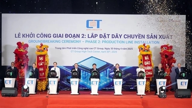 The first locally-owned semiconductor factory breaks ground