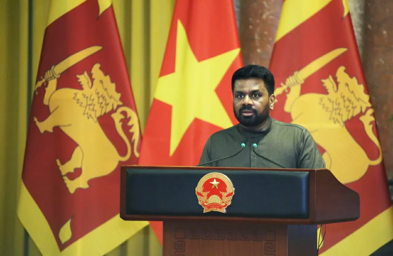 Vietnam, Sri Lanka Presidents hold joint press conference, vow to promote relations Vietnam, Sri Lanka Presidents hold joint press conference, vow to promote relations