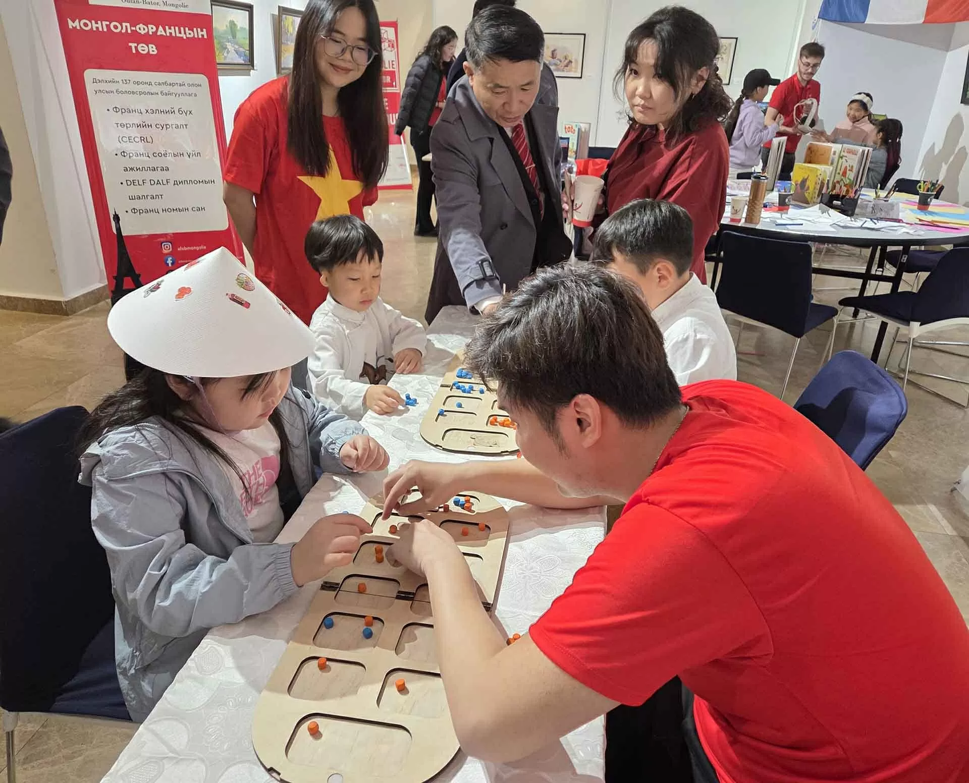 Vietnamese booth stands out at Spotlight International Art 2025 in Mongolia