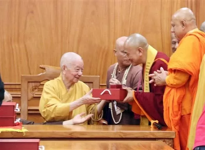 Vietnam Buddhist Sangha leader welcomes global Vesak delegates Vietnam Buddhist Sangha leader welcomes global Vesak delegates