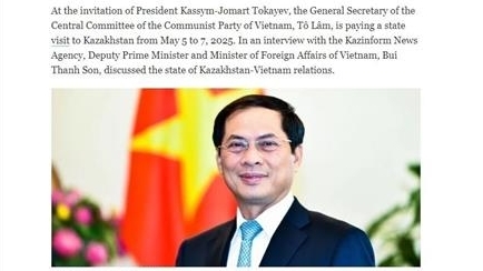 General Secretary To Lam’s visit opens strategic avenues for Vietnam–Kazakhstan cooperation: Deputy PM