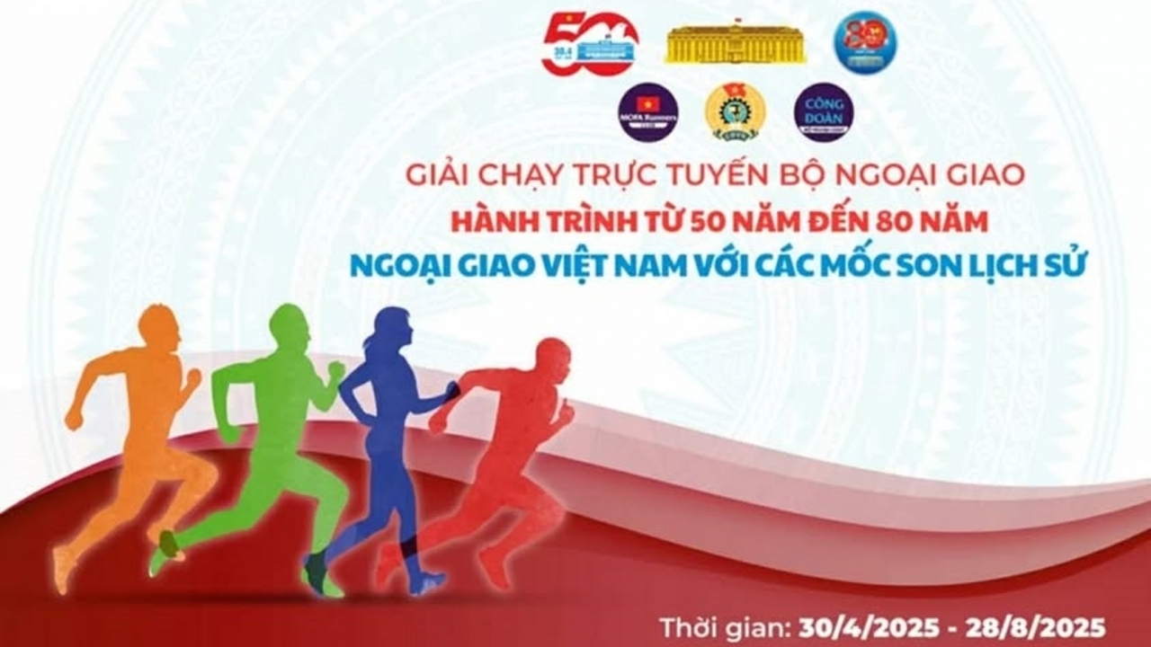 Online Race: 'Journey from 50 years to 80 years – Vietnam's diplomacy through historical milestones'