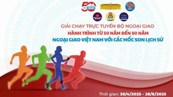 Online Race: 'Journey from 50 years to 80 years – Vietnam's diplomacy through historical milestones'