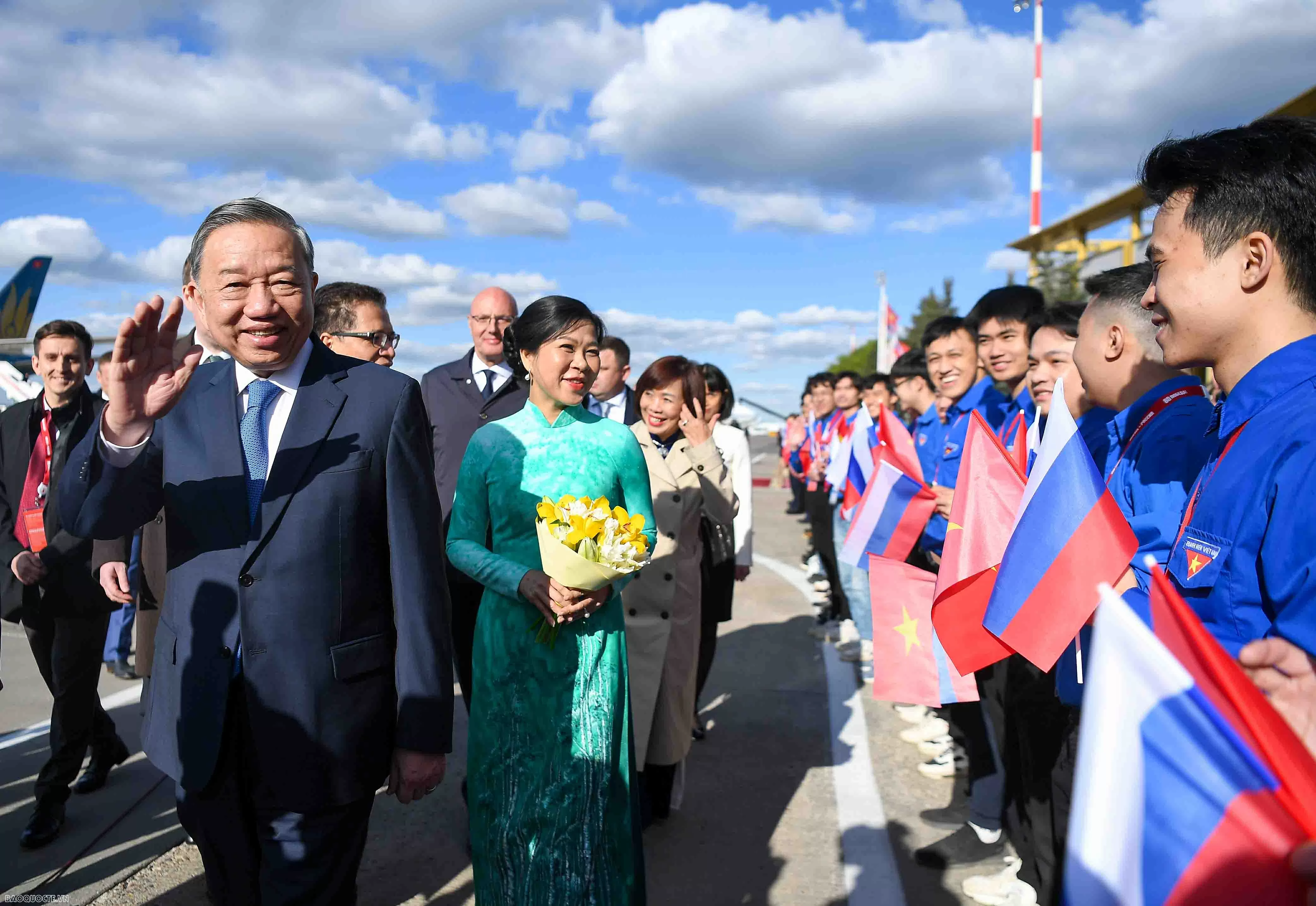 Party General Secretary To Lam arrives in Moscow, beginning official visit to Russia