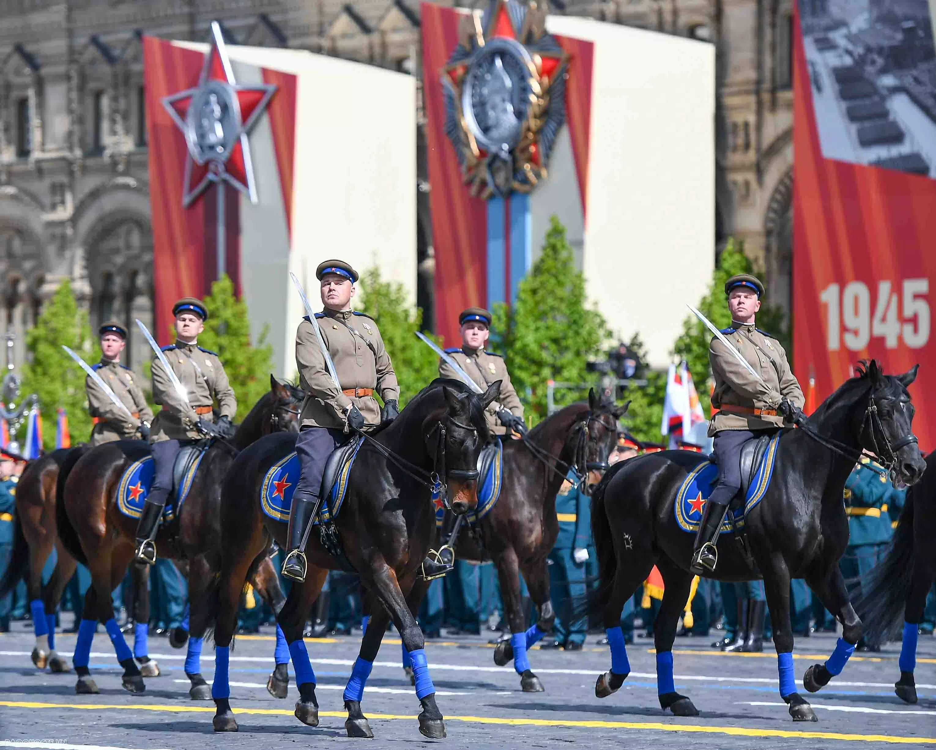 Party General Secretary To Lam attends military parade celebrating Victory of Great Patriotic War in Moscow