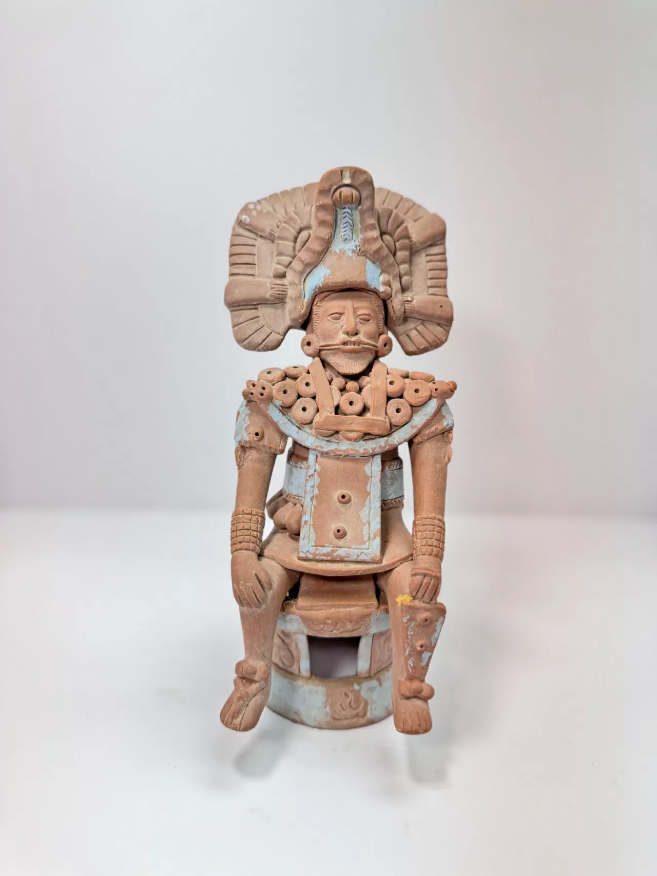 Most of the works in this exhibition were made of ceramics, which was one of the most widespread and diverse activities in ancient Mexico. 