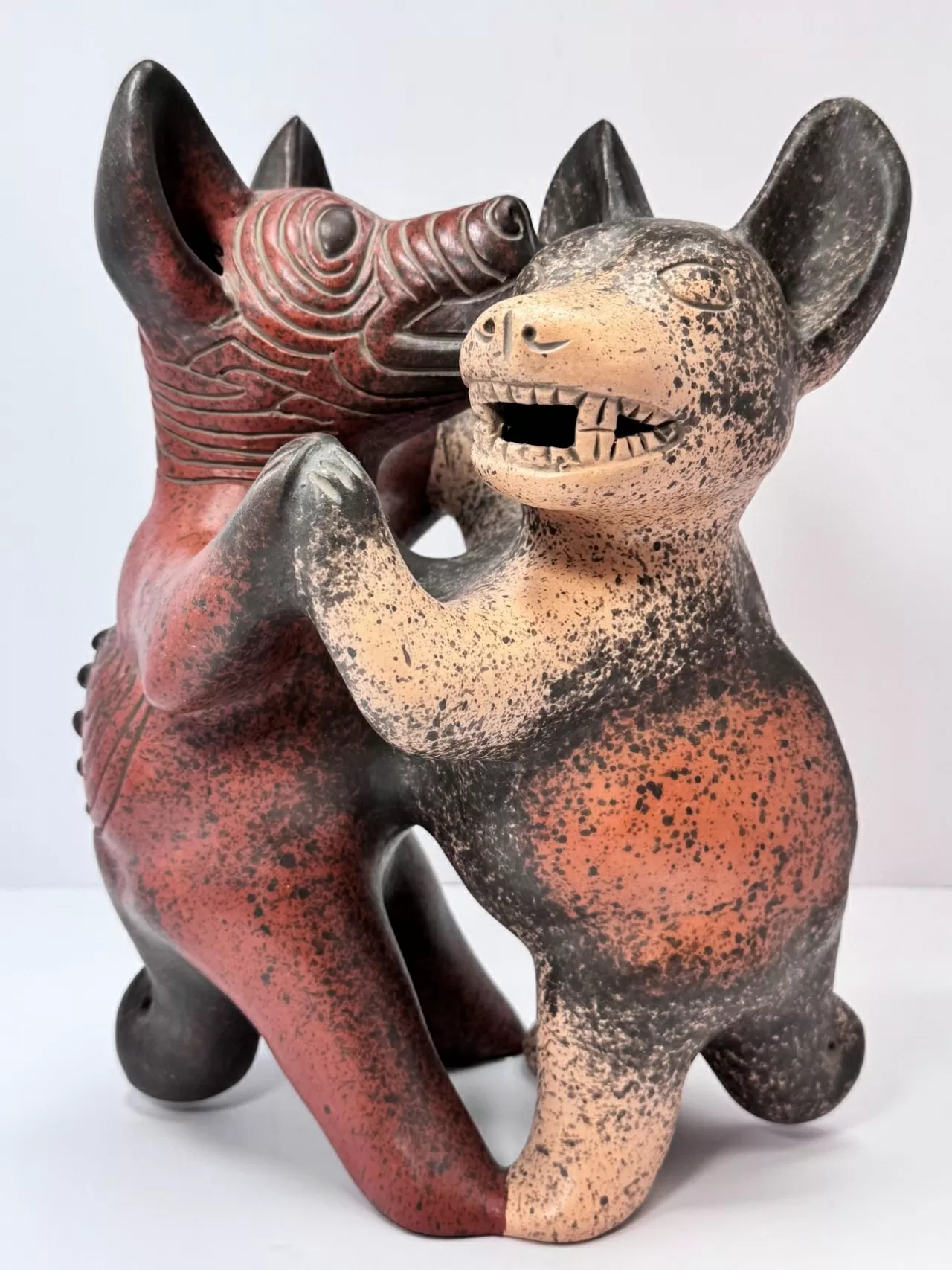 Most of the works in this exhibition were made of ceramics, which was one of the most widespread and diverse activities in ancient Mexico. Most of the works in this exhibition were made of ceramics, which was one of the most widespread and diverse activities in ancient Mexico.