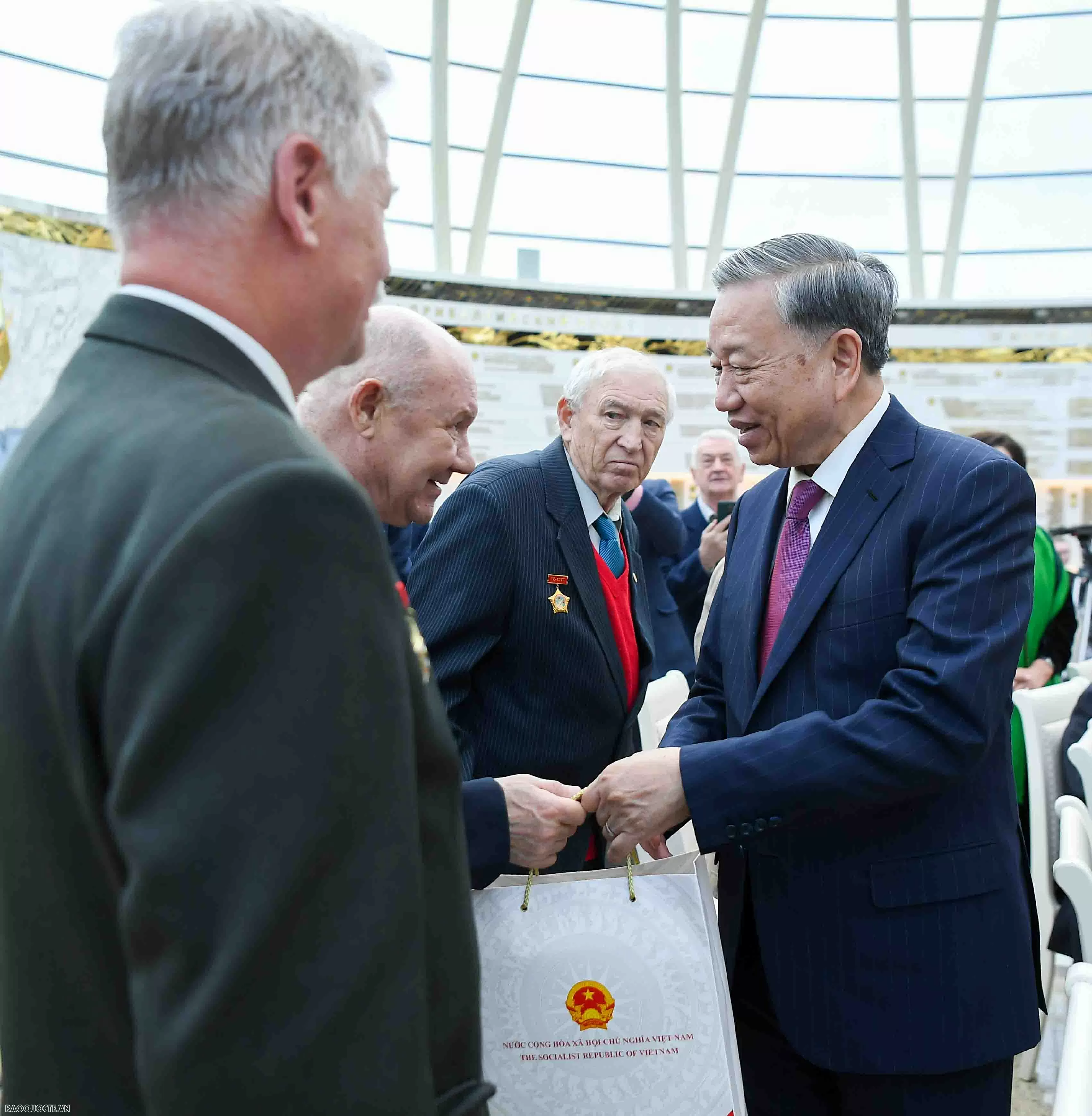 Party General Secretary To Lam receives Belarusian friendship associations in Minsk Party General Secretary To Lam receives Belarusian friendship associations in Minsk