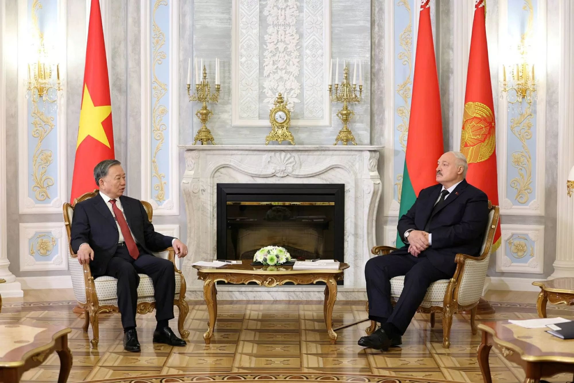 Party General Secretary To Lam, Belarusian President Aleksandr Lukashenko hold talks in Minsk Party General Secretary To Lam, Belarusian President Aleksandr Lukashenko hold talks in Minsk