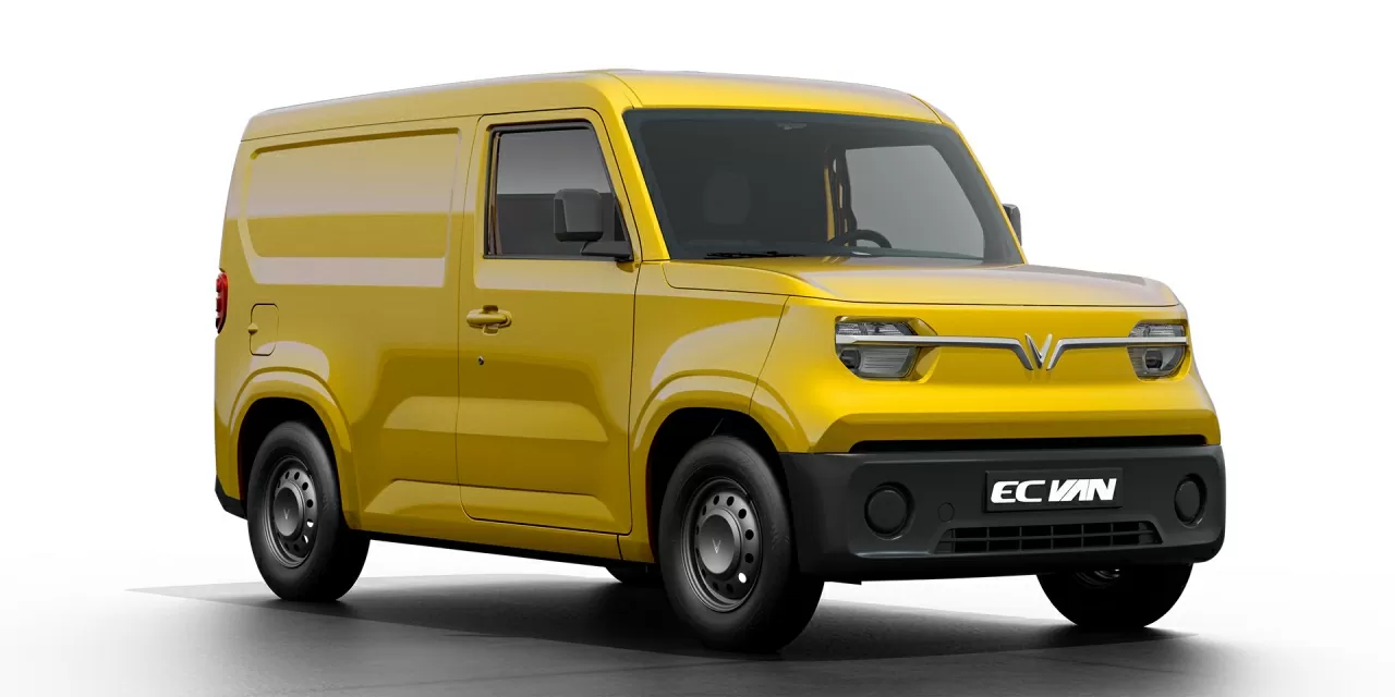 VinFast officially unveils new compact electric cargo van