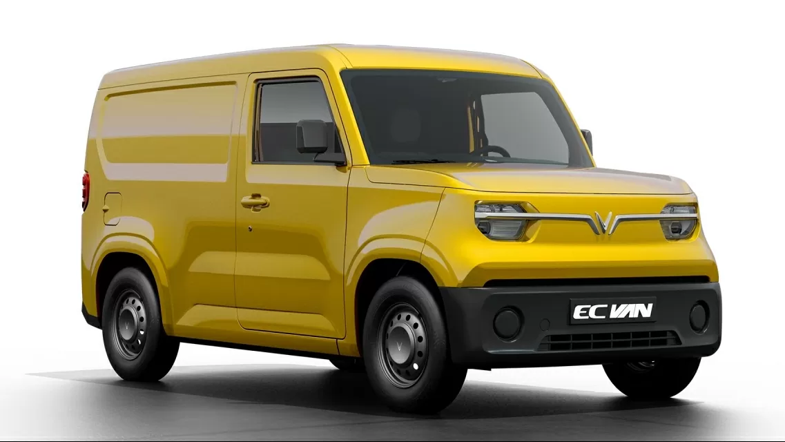 Vietnamese automaker VinFast introduces new compact electric cargo van