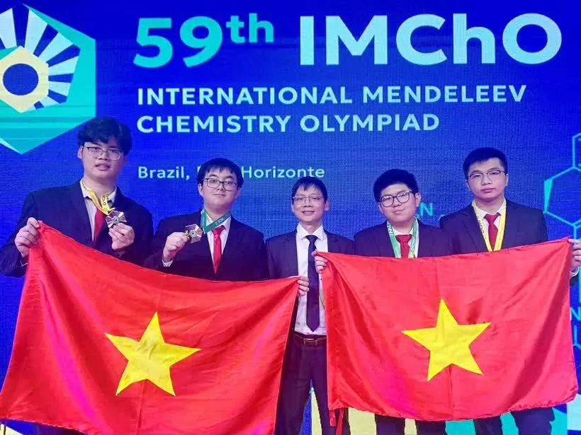 Vietnamese students win four medals at Mendeleev Chemistry Olympiad Vietnamese students win four medals at Mendeleev Chemistry Olympiad