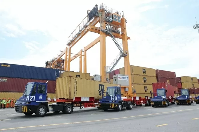 President Luong Cuong attends inauguration of int’l container terminals in Hai Phong President Luong Cuong attends inauguration of int’l container terminals in Hai Phong