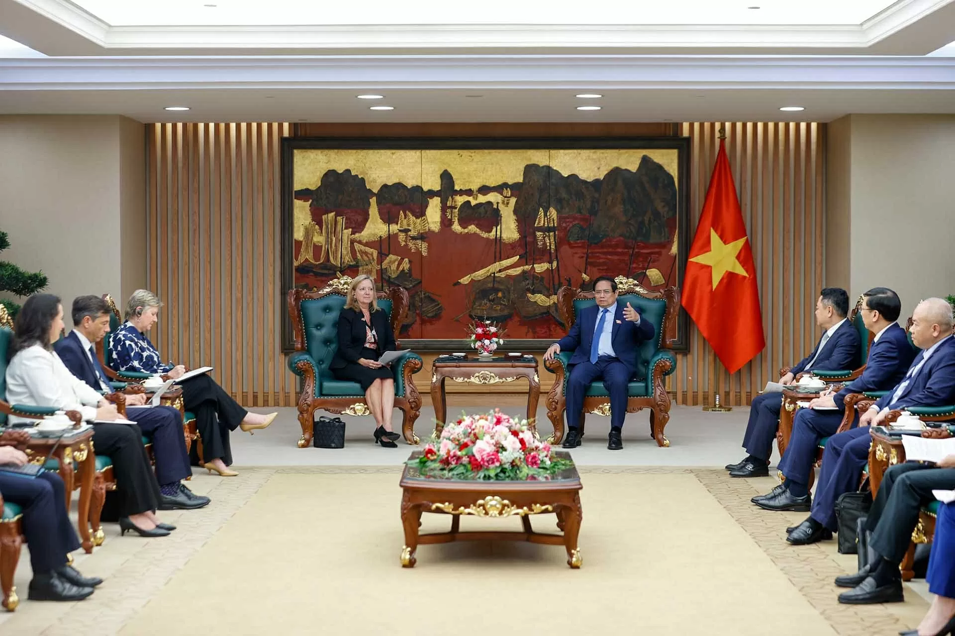 PM Pham Minh Chinh calls for WB’s assistance for large scale infrastructure projects PM Pham Minh Chinh calls for WB’s assistance for large scale infrastructure projects