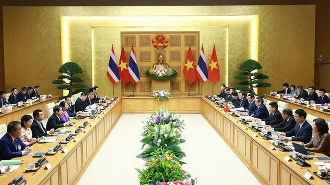 Vietnam, Thai Prime Ministers co-chair 4th Joint Cabinet Retreat in Hanoi