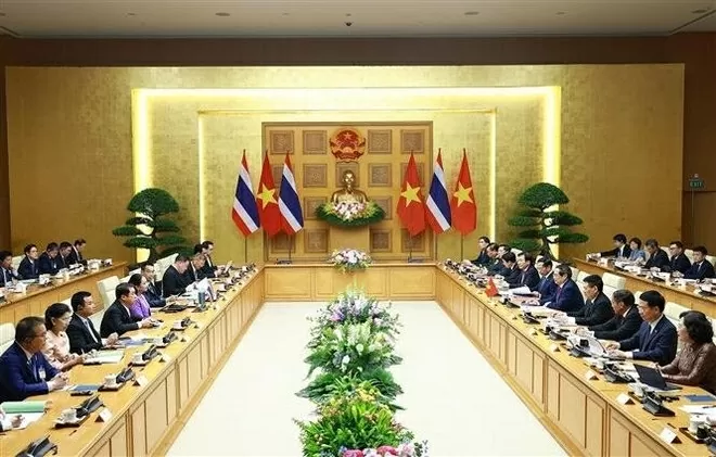 Thai Prime Minister Paetongtarn Shinawatra concludes official visit to Vietnam, elevating ties to new high