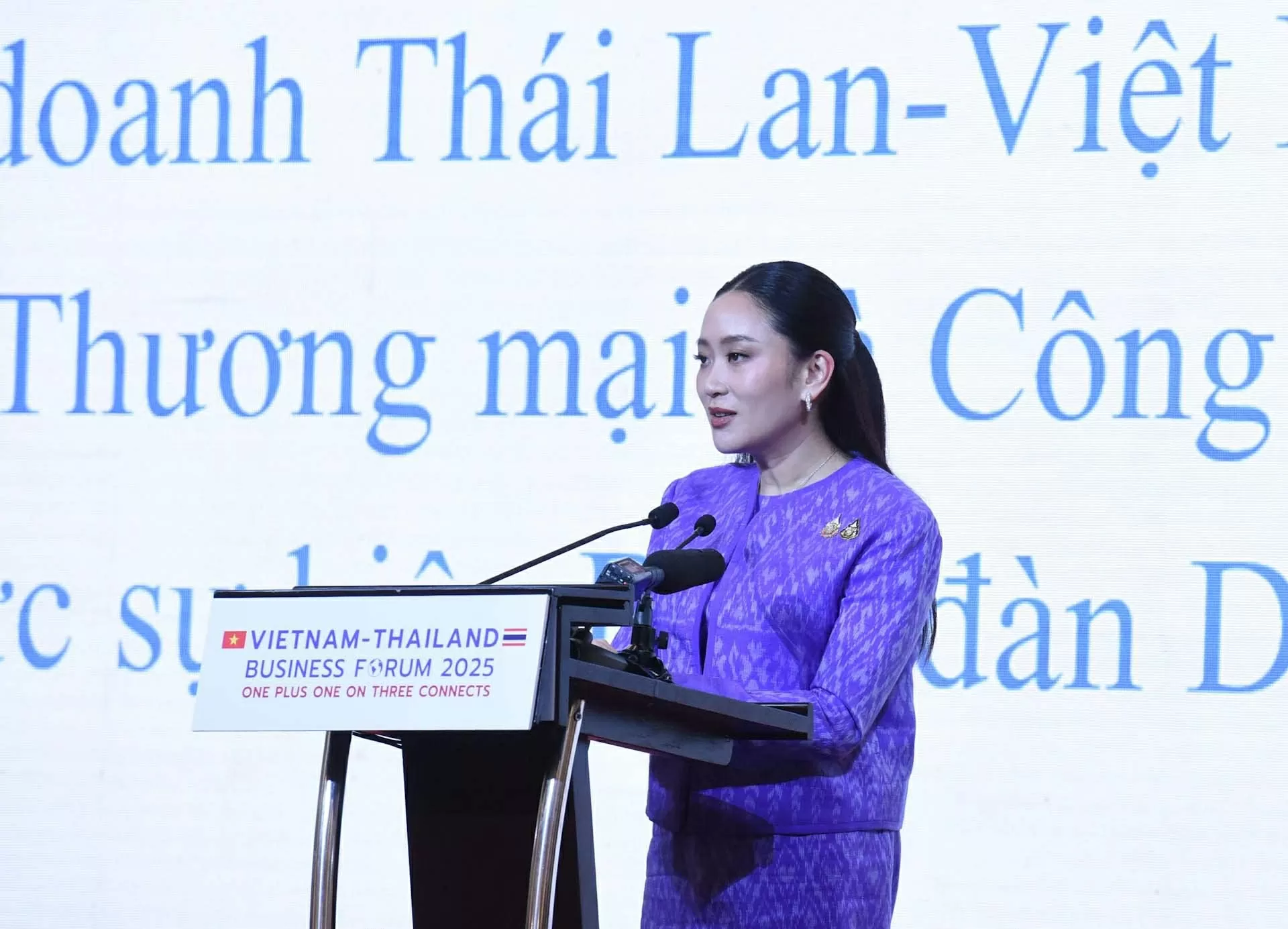 Vietnam, Thailand Prime Ministers co-chair business forum in Hanoi Vietnam, Thailand Prime Ministers co-chair business forum in Hanoi