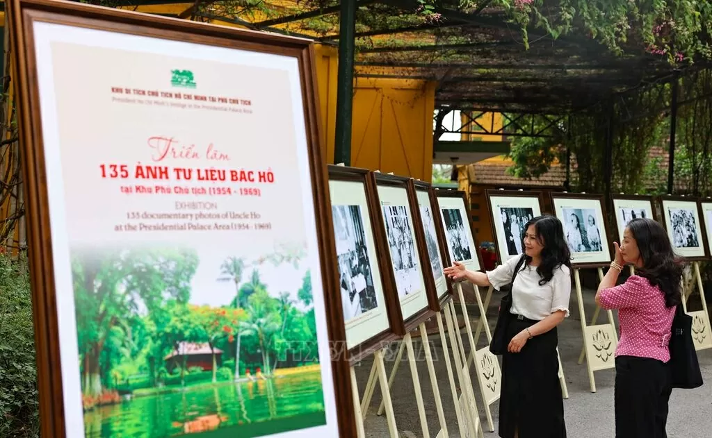 Exhibition showcases nearly 300 photographs, artefacts honouring President Ho Chi Minh