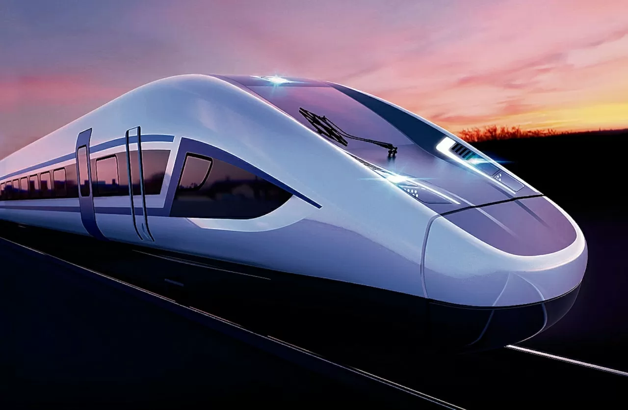 An illustration of the North-South high-speed railway. (Photo: VIETNAM.VN)