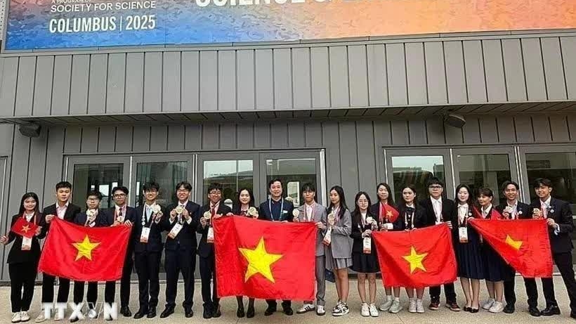 Vietnamese students win best-ever achievements at ISEF