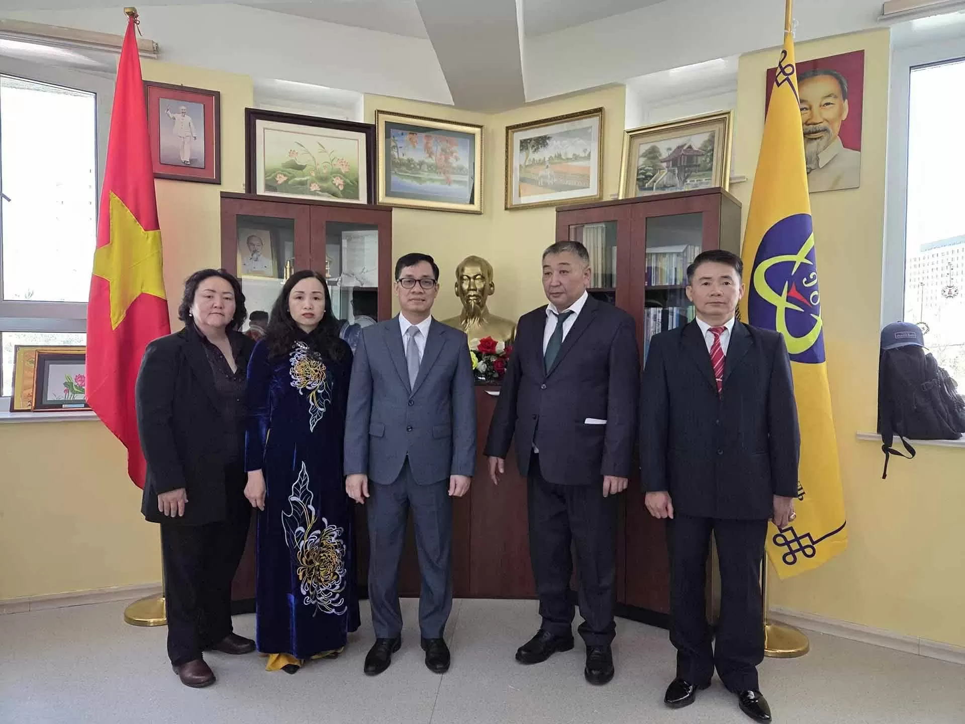 Vietnamese Embassy in Mongolia celebrates 135th Anniversary of President Ho Chi Minh's Birthday Vietnamese Embassy in Mongolia celebrates 135th Anniversary of President Ho Chi Minh's Birthday