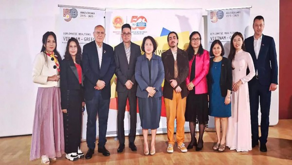Vietnamese Embassy holds press conference to celebrate 50 years of Vietnam-Greece diplomatic relations
