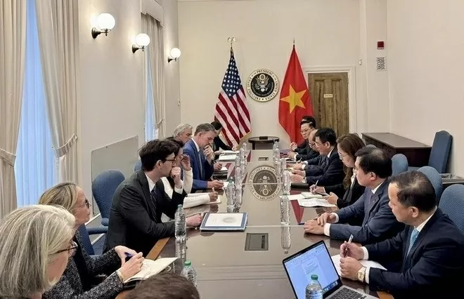 Vietnam, US officials conclude second round of talks on reciprocal trade deal in Washington D.C. Vietnam, US officials conclude second round of talks on reciprocal trade deal in Washington D.C.