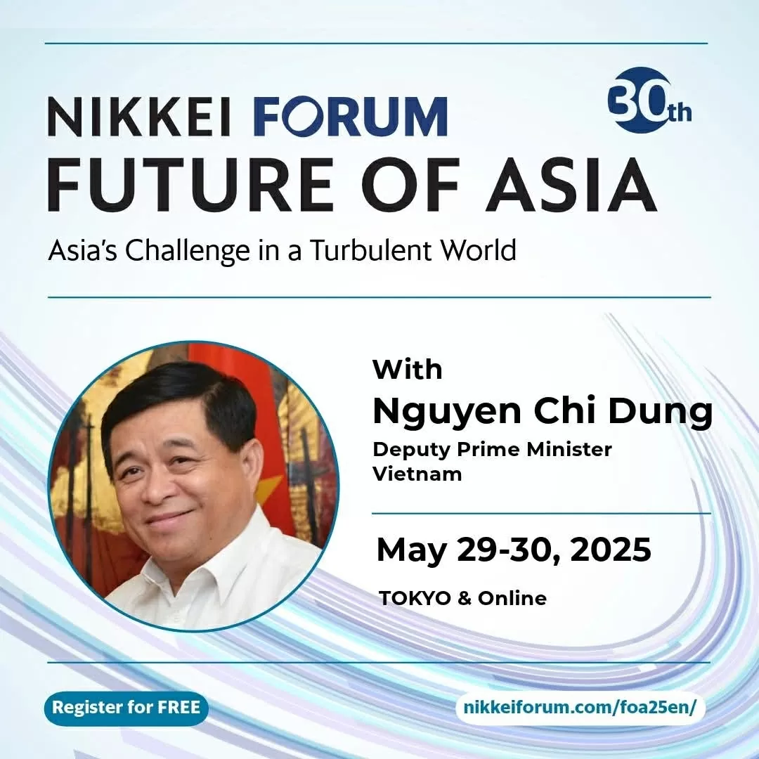 Phó Thủ tướng Nguyễn Chí Dũng dự Hội nghị Tương lai châu Á lần thứ 30 và làm việc tại Nhật Bản Phó Thủ tướng Nguyễn Chí Dũng dự Hội nghị Tương lai châu Á lần thứ 30 và làm việc tại Nhật Bản