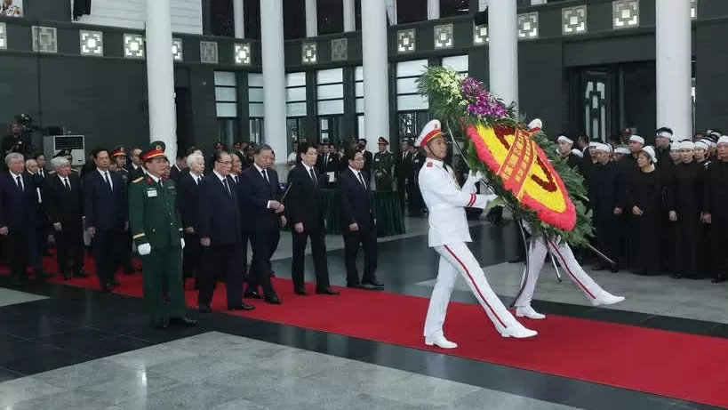 State funeral held for former State President Tran Duc Luong