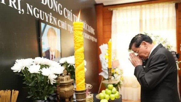 Foreign leaders send condolences over the passing of former State President Tran Duc Luong
