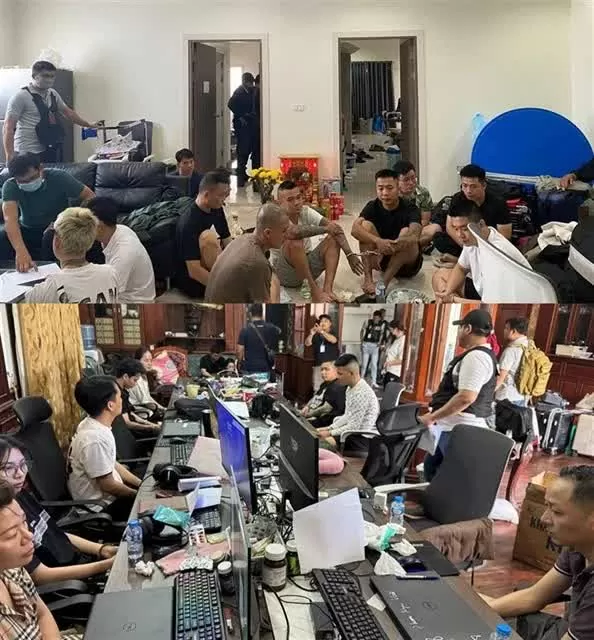 Cross-border gambling operation busted in Laos, 31 charged