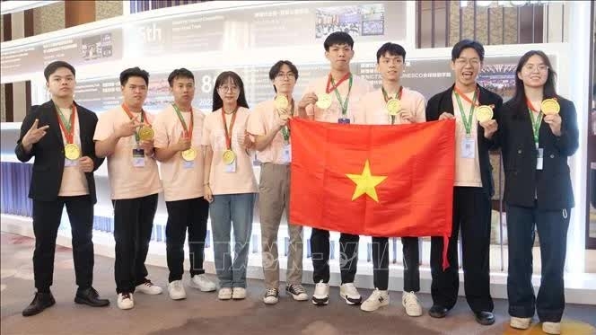 Vietnamese students win high marks at global ICT competition