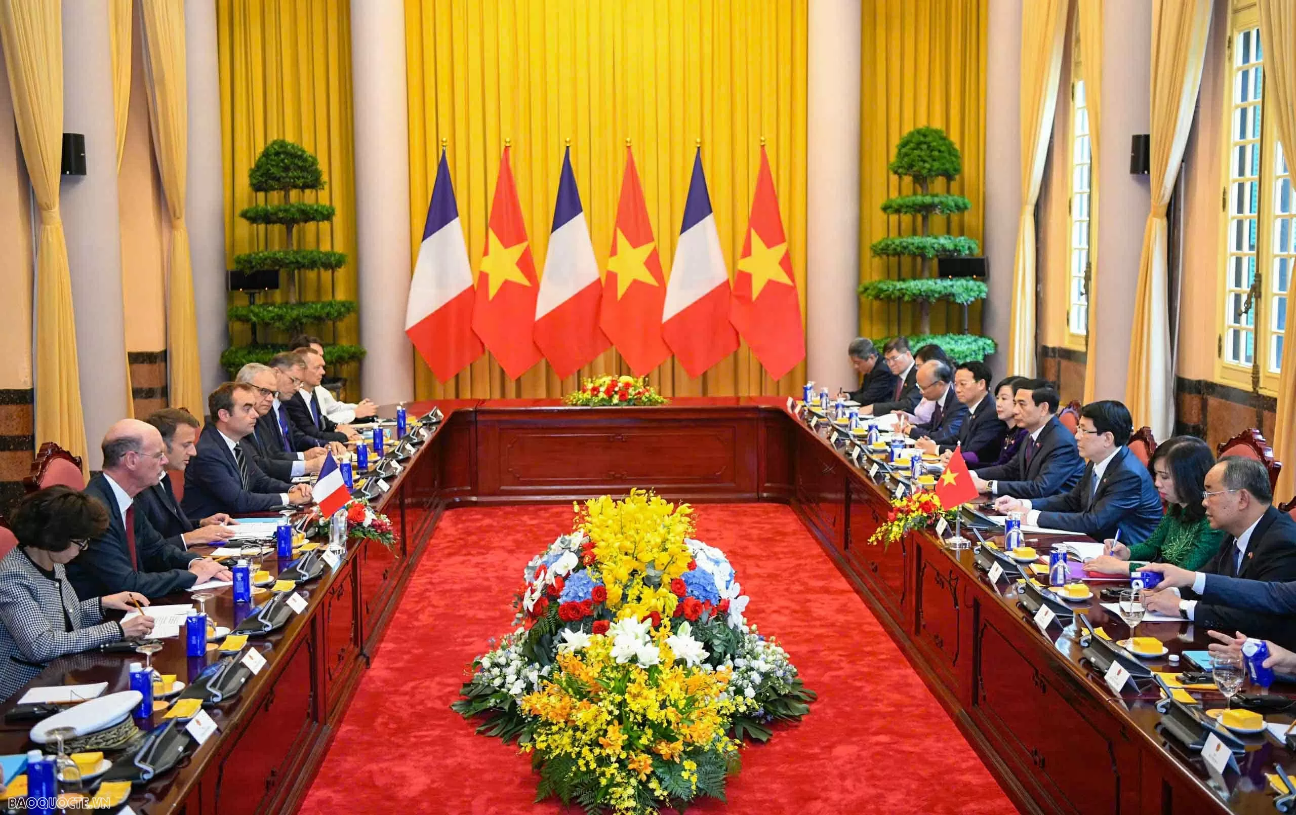 Vietnam and France issue Joint Statement on outcomes of French President Emmanuel Macron’s state visit to Vietnam Vietnam and France issue Joint Statement on outcomes of French President Emmanuel Macron’s state visit to Vietnam