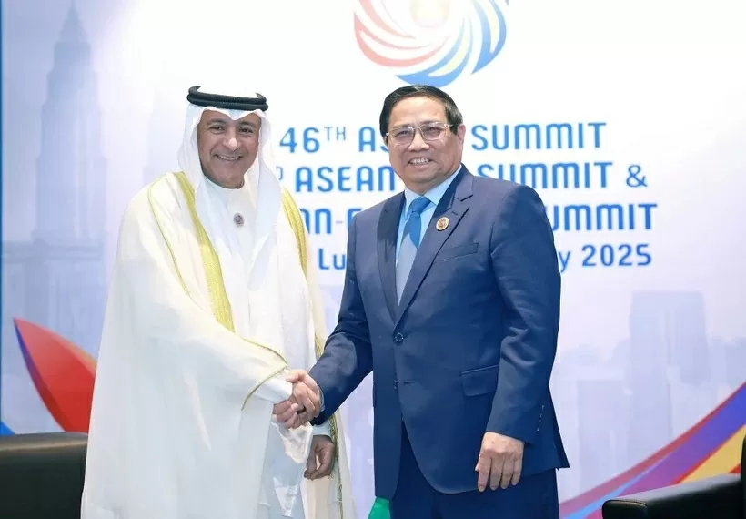 46th ASEAN Summit: PM Pham Minh Chinh meets with GCC Secretary-General in Malaysia 46th ASEAN Summit: PM Pham Minh Chinh meets with GCC Secretary-General in Malaysia