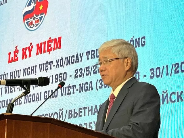 Vietnam–Russia Friendship Association marks 75th anniversary: A strong bridge for friendship